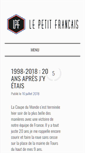 Mobile Screenshot of le-petit-francais.com